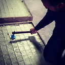 Tamponnage des savons naturels