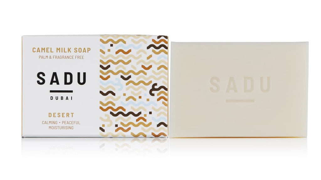 savon de face sur fond blanc