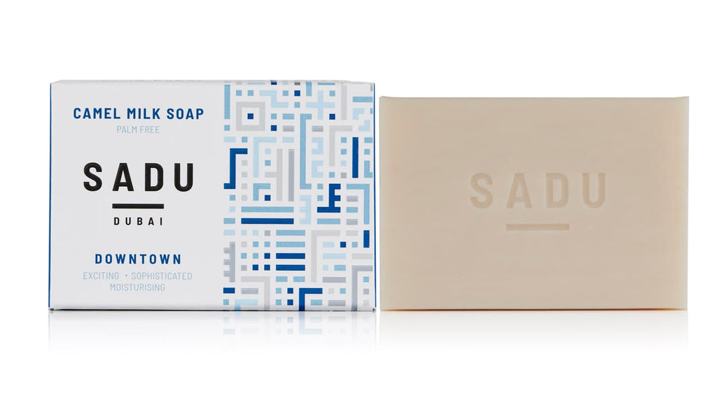 savon de face sur fond blanc