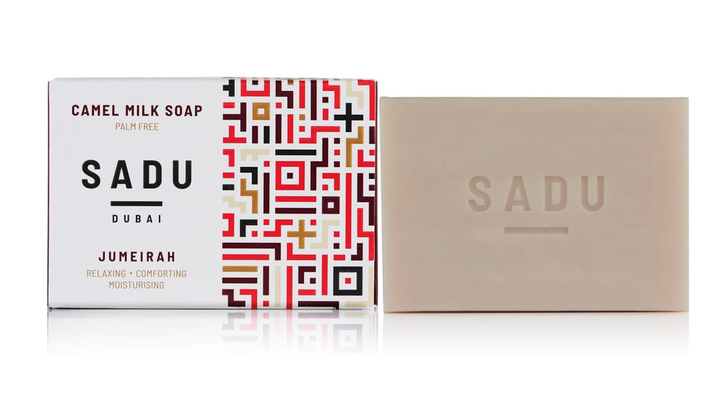 savon de face sur fond blanc