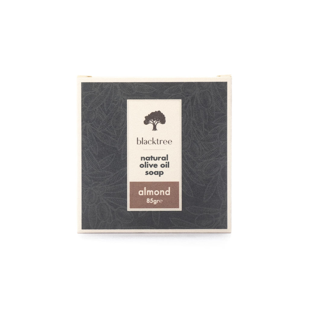savon de face sur fond blanc