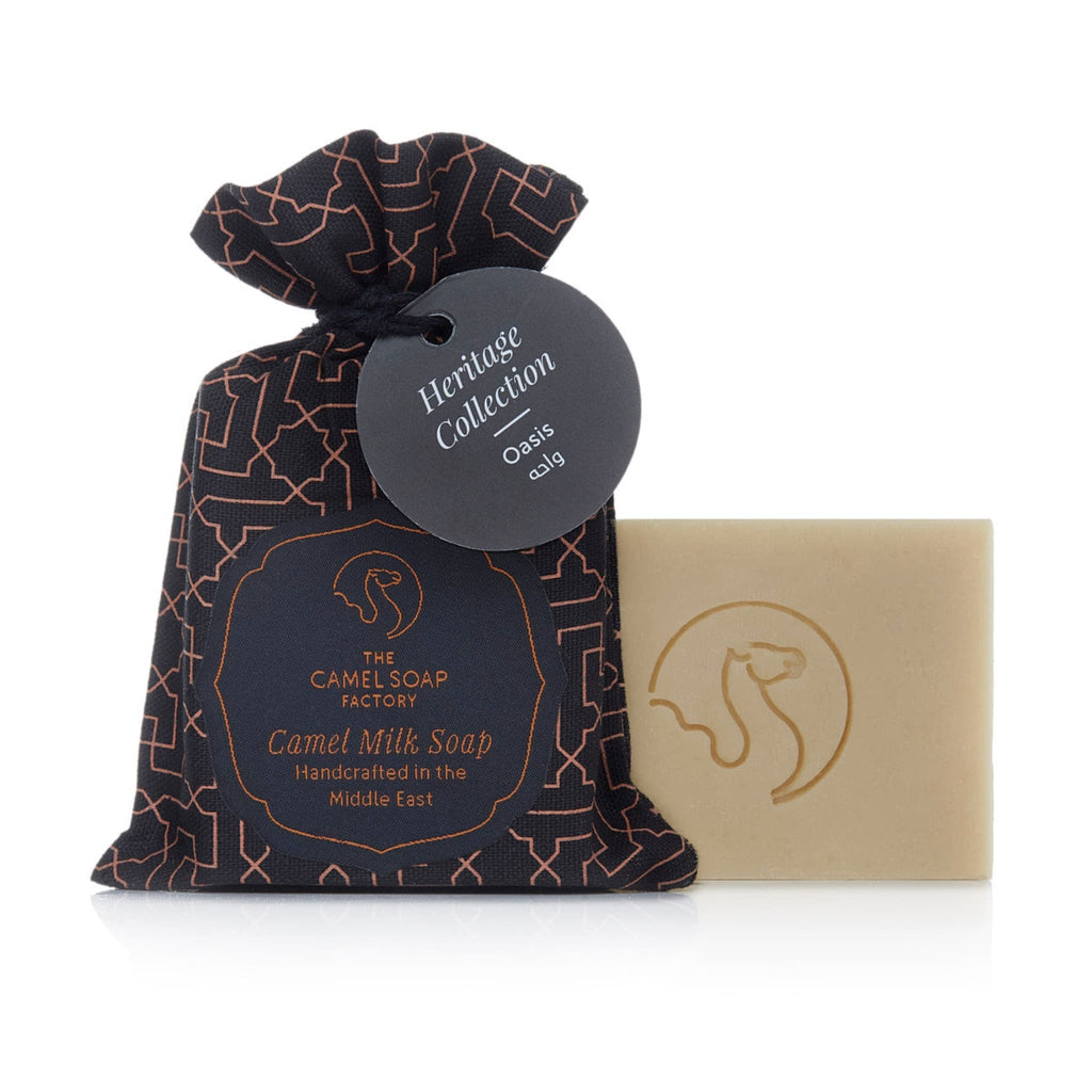 savon de face sur fond blanc