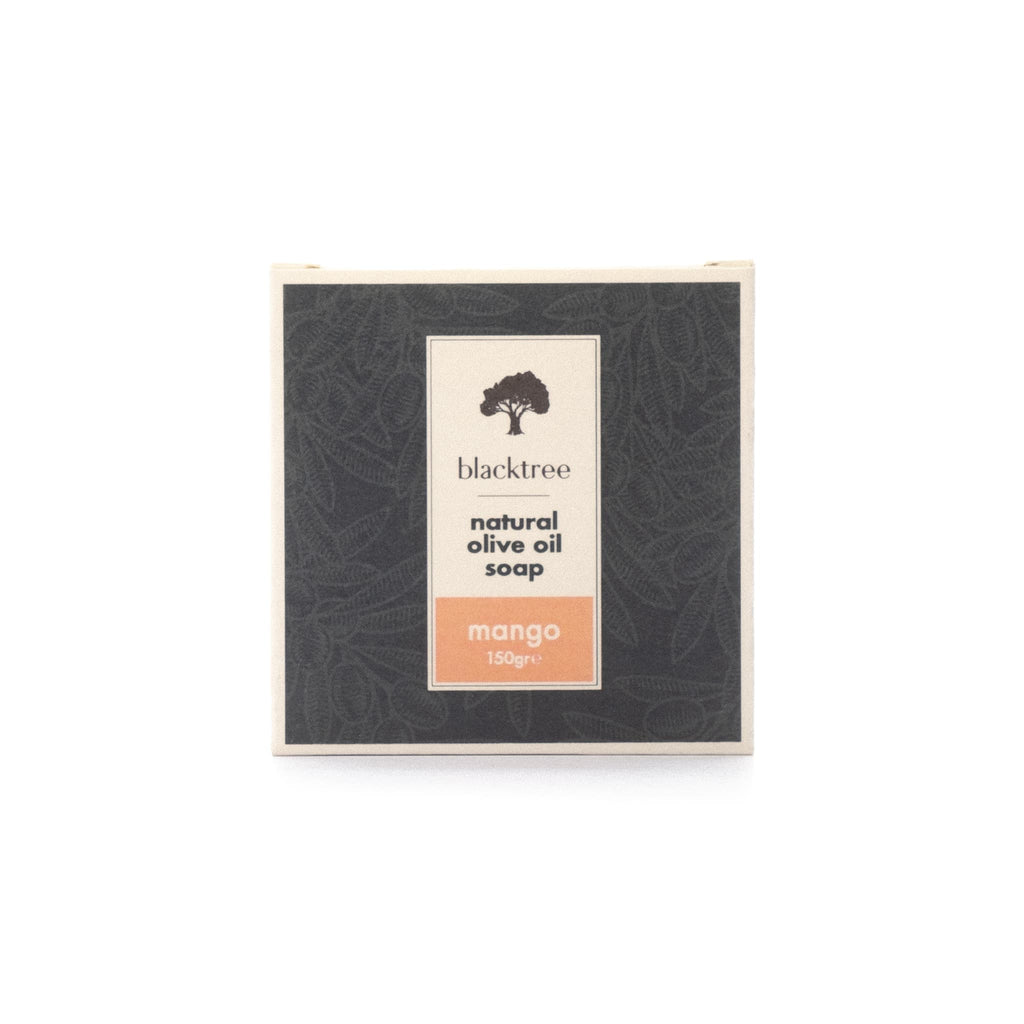 savon de face sur fond blanc