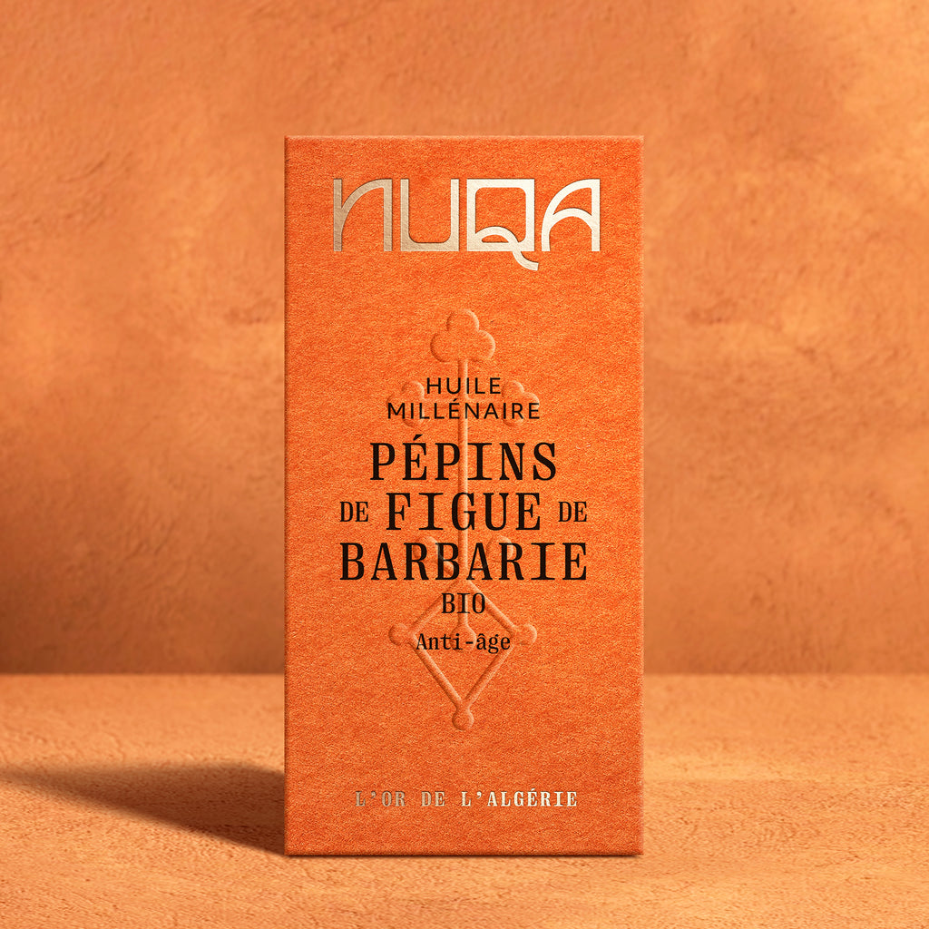 Packaging huile de pépins de figue de Barbarie