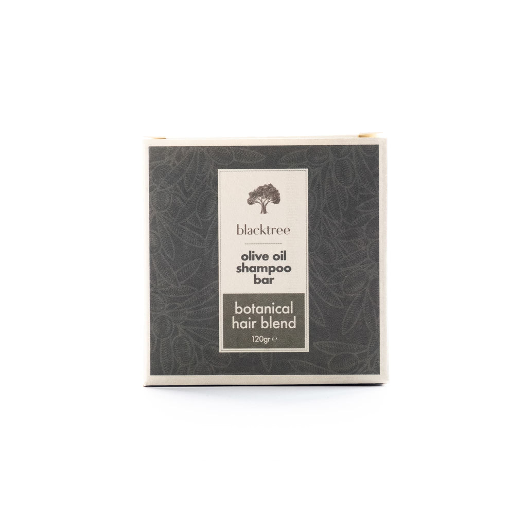 shampoing solide de face sur fond blanc